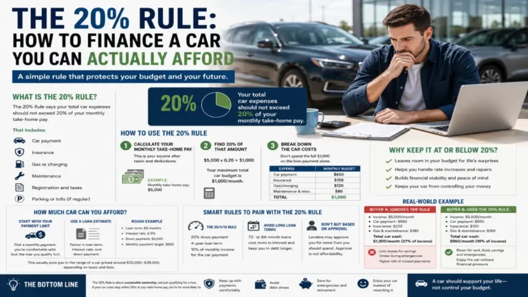 The 20% Rule_ How to Finance a Car You Can Actually Afford